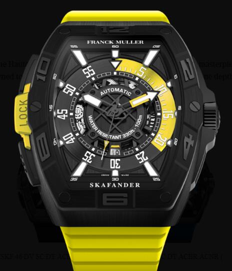 Review Buy Franck Muller Skafander Classic Replica Watch for sale Cheap Price SKF 46 DV SC DT TTNRBR TTNR (JA)